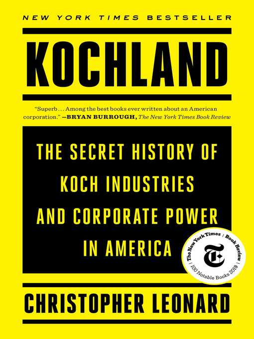Title details for Kochland by Christopher Leonard - Available